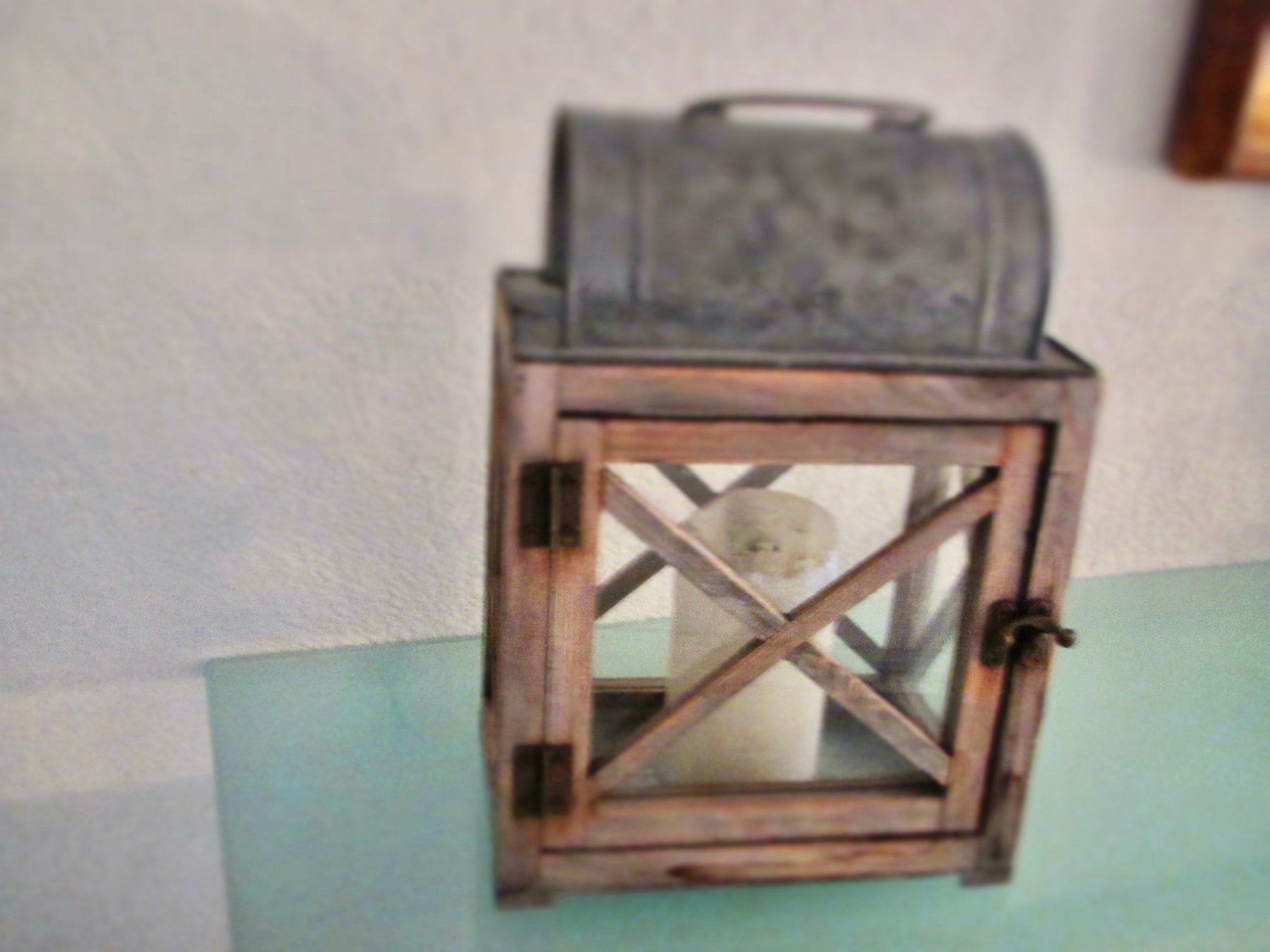 Lampade: LANTERNE  ANCIENNE BOIS - METAL – Usato da Murten venduto da Selliot 3