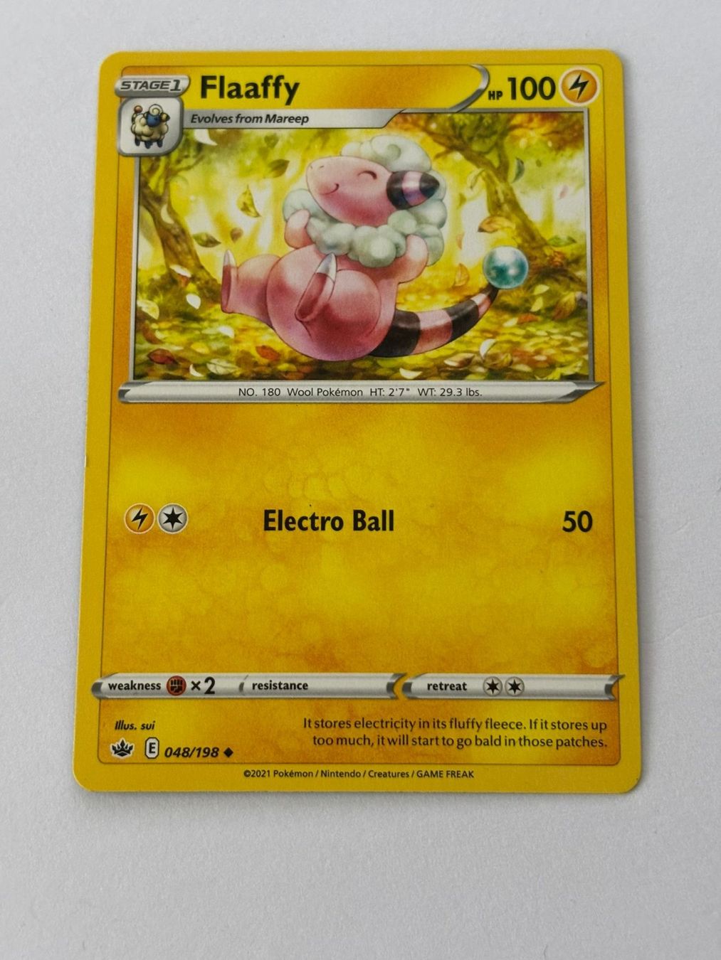 Pokémon Sammelbilder & Trading cards: Flaaffy 048/198 – Gebraucht aus Herisau von Seyashop_2