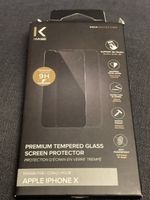 I-Kase Displayschutz Apple iPhone X Premium Tempered Glass 9