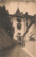 Bern (BE) Alt-Bern – Bubenbergtreppe und Stadttor