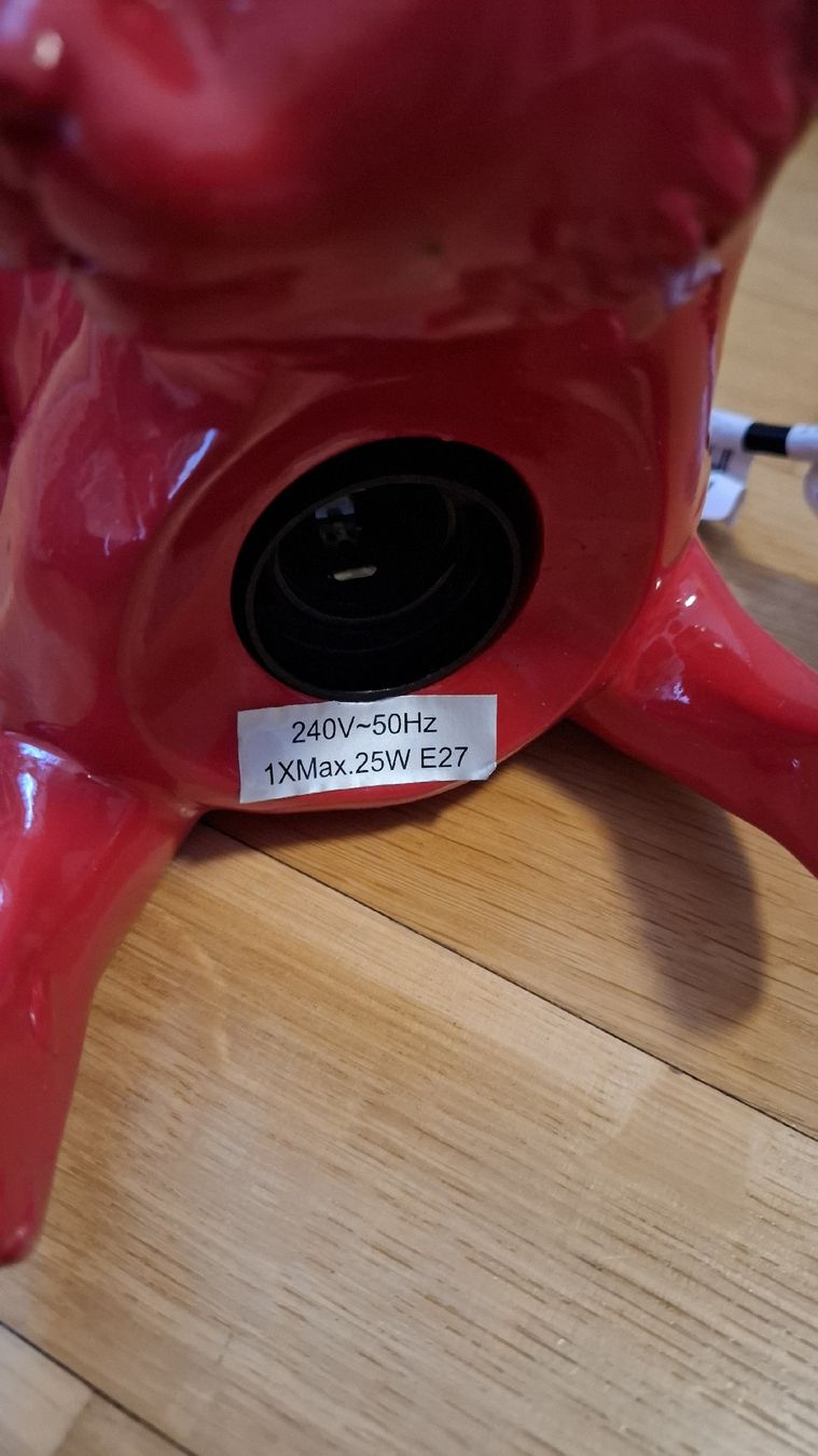 Lampade: Lampe chat rouge design! – Usato da Martigny venduto da Marleneg87 2