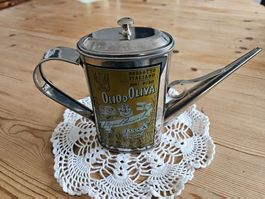 Retro Olivenöl-Kanister aus Metall, Küche Deko Vintage