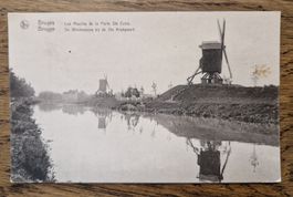 Brugge, Les Moulins de la Porte Ste Croix 1951, n. Athenes