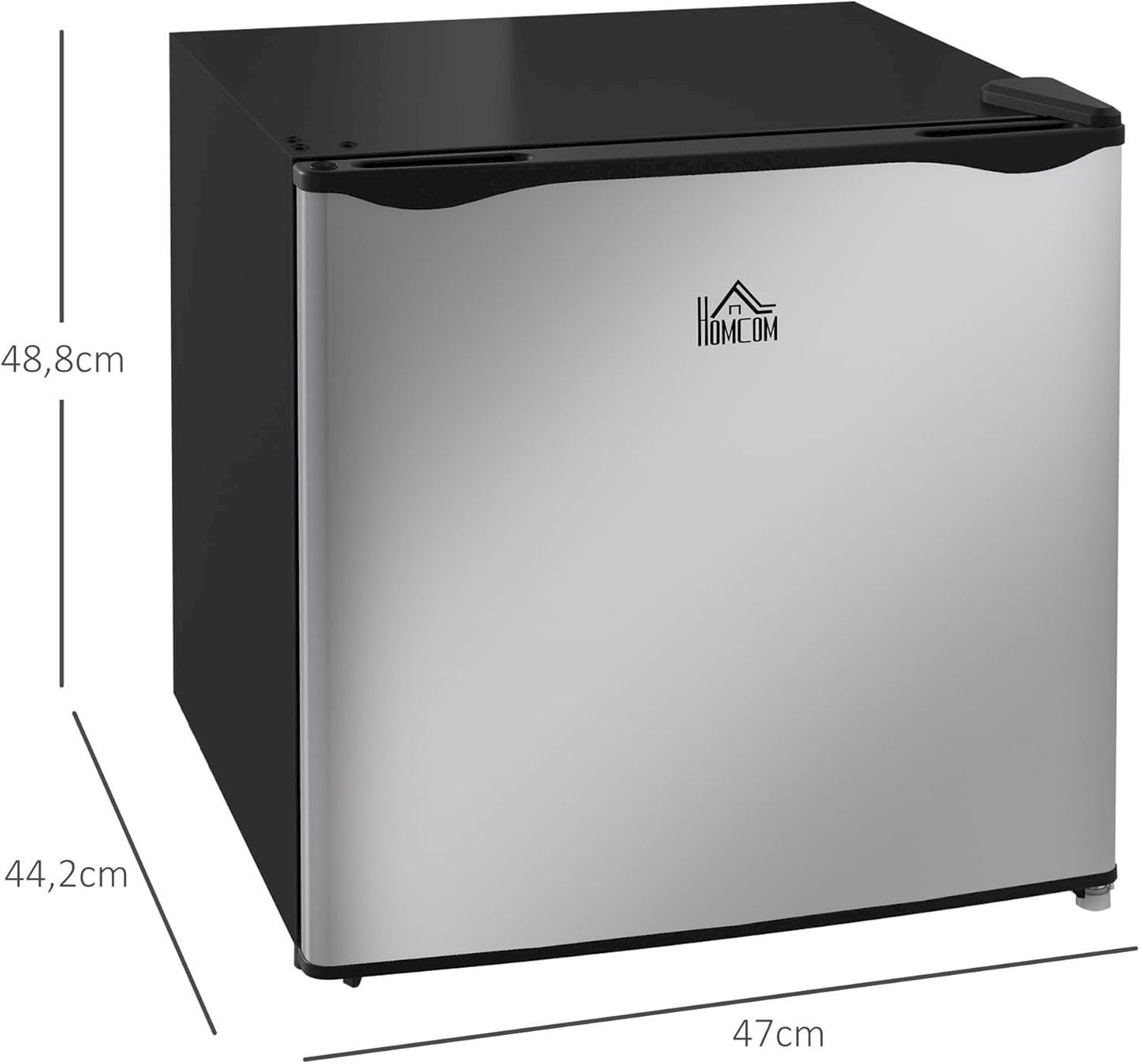 Frigoriferi & Refrigeratori: HOMCOM Mini-Gefrierschrank 35L silber – Nuovo e nell'imballaggio originale da Bottighofen venduto da zaap 8