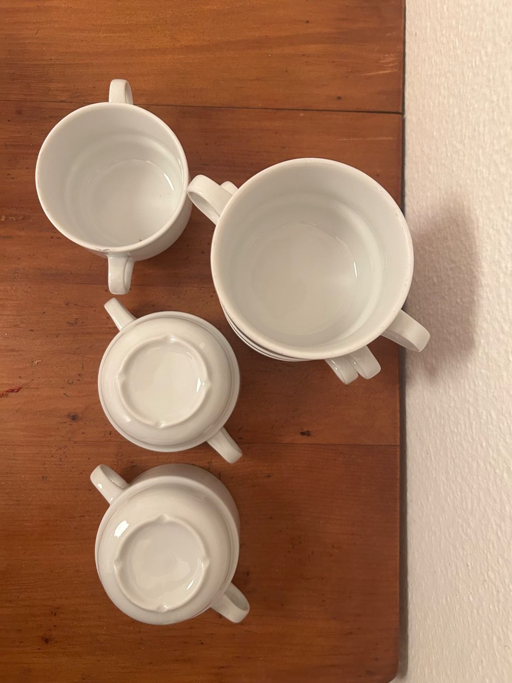 Piatti: 6 Suppentassen weiss – Usato da Rorschacherberg venduto da Svebe 2