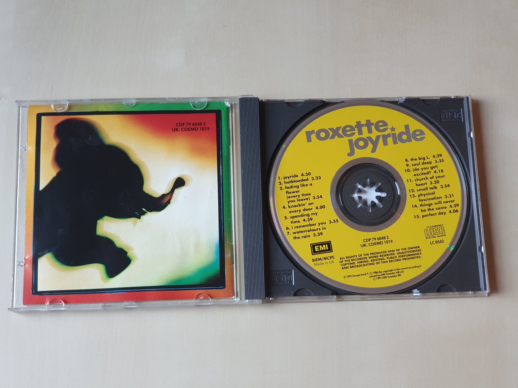 CDs: Roxette Joyride – Gebraucht aus Stansstad von collectorsshop 2