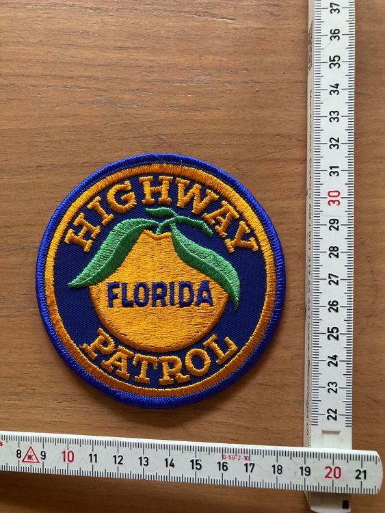 Florida Flagge Aufnäher - Besticktes Patch Zum Aufnähen