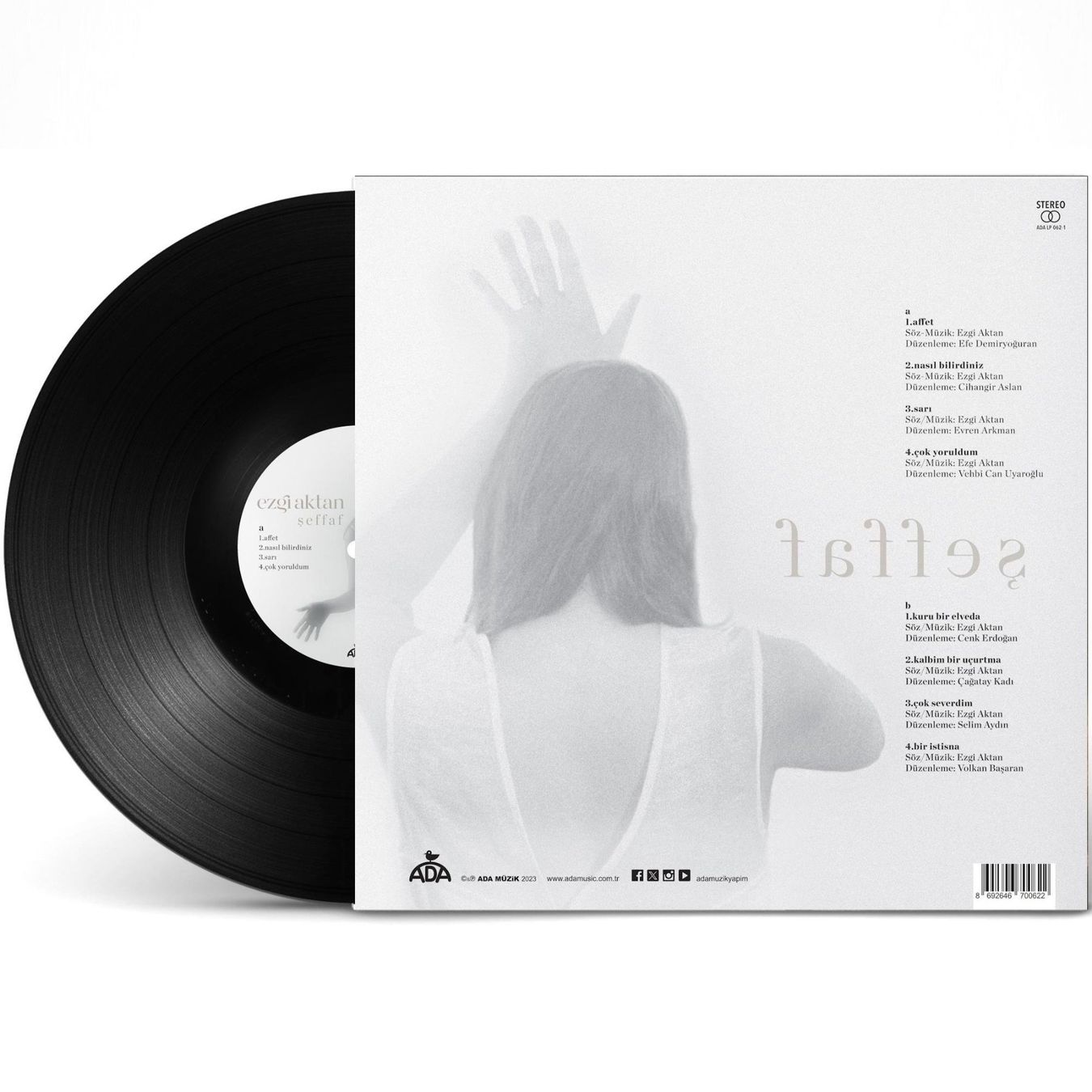 Schallplatten: Ezgi Aktan - Şeffaf (LP) – Neu und originalverpackt aus Basel von ozgurkitapevi 1