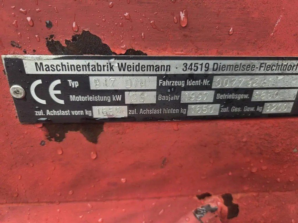 Weidemann Hoflader: Weidemann 917 DM Hoflader – Gebraucht aus Mels von lad_8ctm 5
