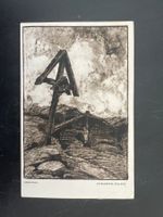 AK  1930 Künstlerkarte Hugo Frey Lötschental   (G481)