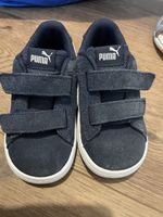 Scarpe Puma blu scuro misura 25 ottime condizioni