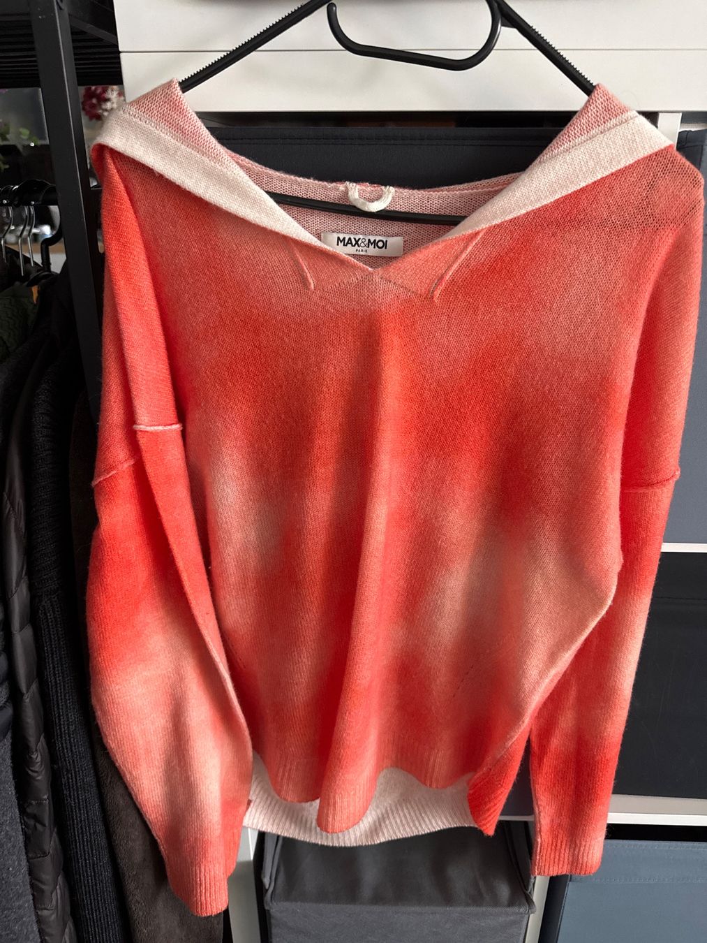 Maglioni & Felpe: Pull MAX&MOI corail et blanc 100% cachemire – Nuovo (secondo la descrizione) da Vuisternens-Romont venduto da gol_xp6p 3
