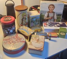 Alte Blechdosen Lot