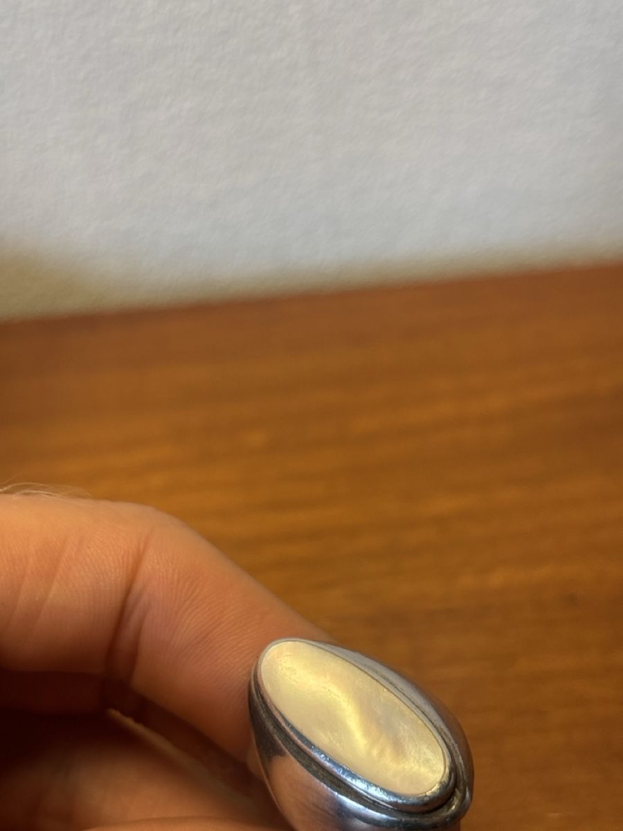 Ringe: silberring 925 mit schönem perlmut oder edelstein – Gebraucht aus Zürich von pannacotta23 4