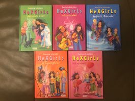 5 Bücher HeXGirls, Patricia Schröder