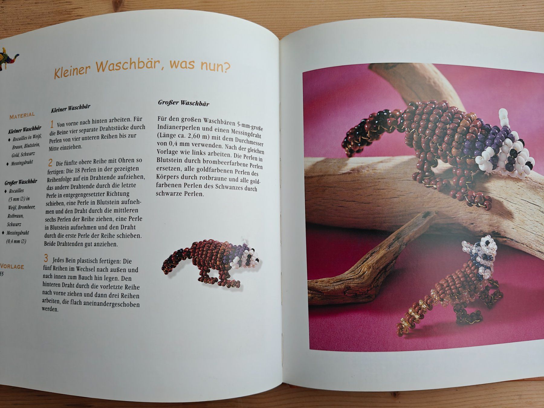 Libri: Das große Perlen-Tiere-Buch / Ingrid Moras - Christophorus – Usato da Muttenz venduto da Negnuja 2