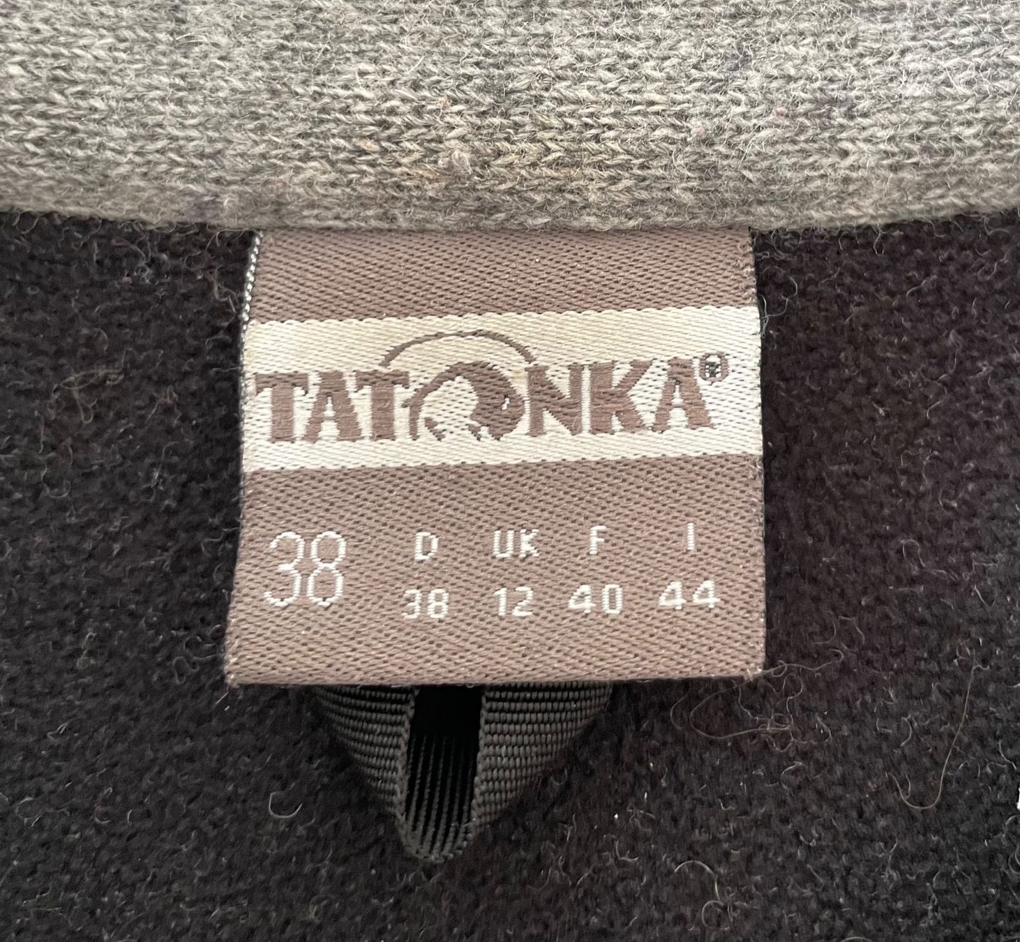 Tatonka Giacche: Tatonka Strickfleece-Jacke mit Wolle, Gr. 38, windabweisend – Usato da Bichwil venduto da loft204 6
