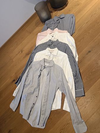 6 ETON Herren Hemden Gr. 41 Slimfit, Top Zustand