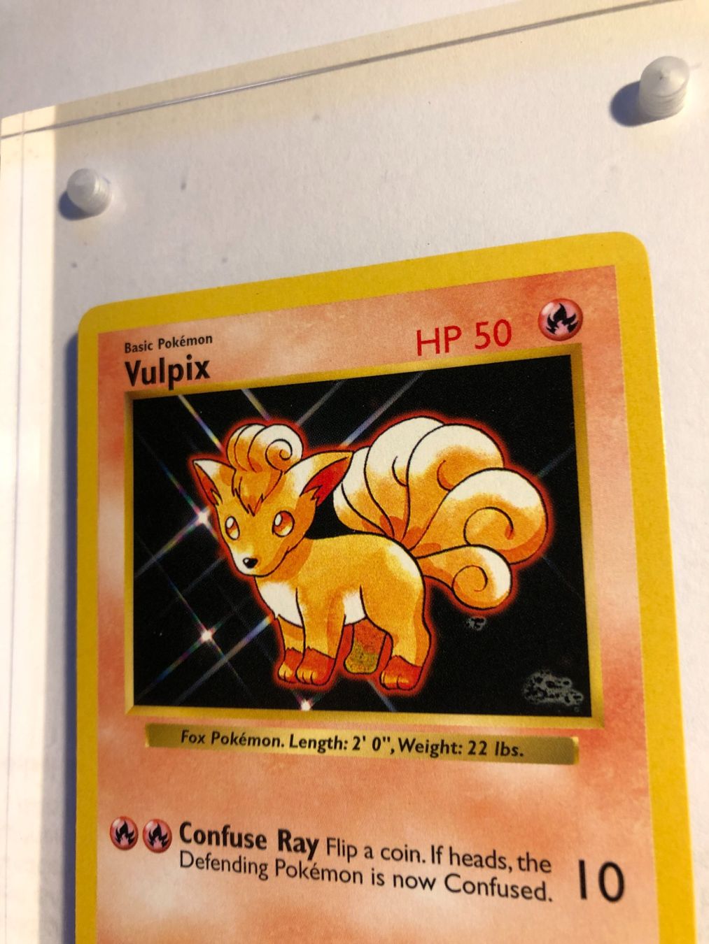 Sammelbilder & Trading cards: Vulpix Base Set Shadowless - LP/NM - ab 1.- – Gebraucht aus Giubiasco von dan_pr8b 3