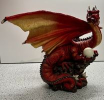 Deko Fantasy Gothic Feuer Drache Pacific Giftware Veronese