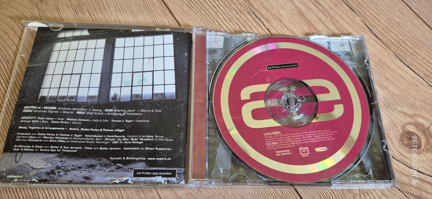 CDs: CD Schweizer Rock AEXTRA mit Original Autogramm ! – D'occasion à Wildhaus par insgi 2