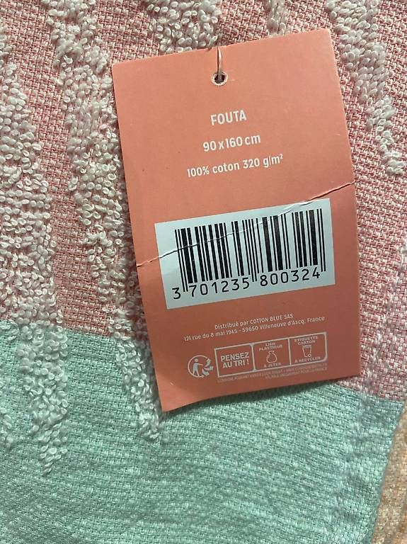 Teli da bagno: Serviette de bain – Nuovo e nell'imballaggio originale da Thônex venduto da lespandas 2