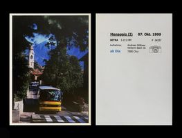 Menaggio Como St.Moritz Postauto Setra Palm-Express Foto