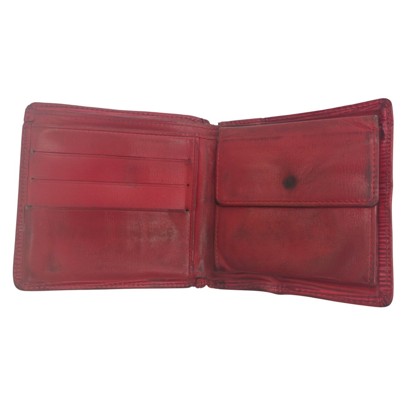 Louis Vuitton Portafogli: Louis Vuitton Portemonnaie Epi Rot – Usato da Neuhausen venduto da Luxury_Atelier 2