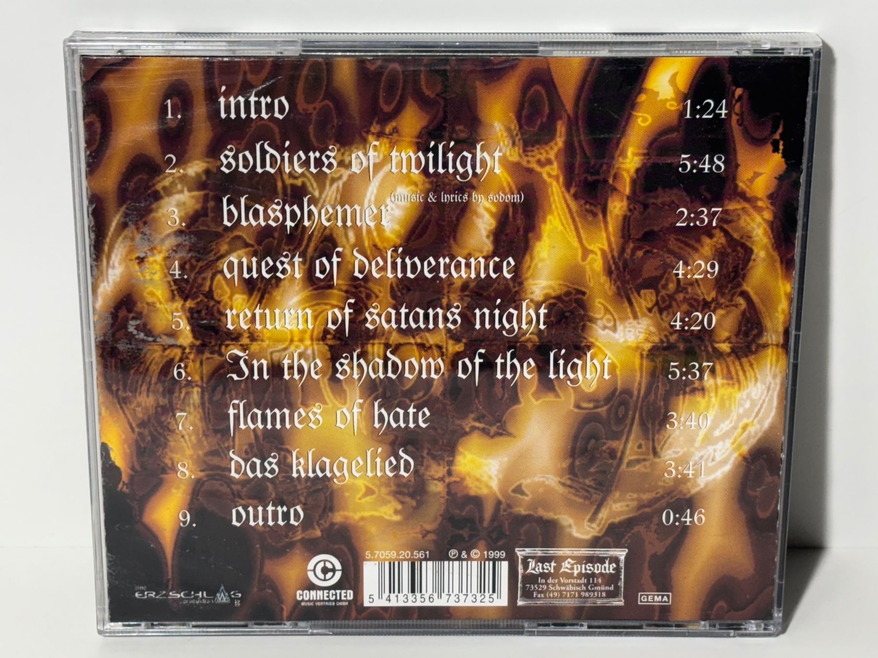 CDs: Andras CD Quest of Deliverance – Gebraucht aus Wilderswil von Sstriker 1