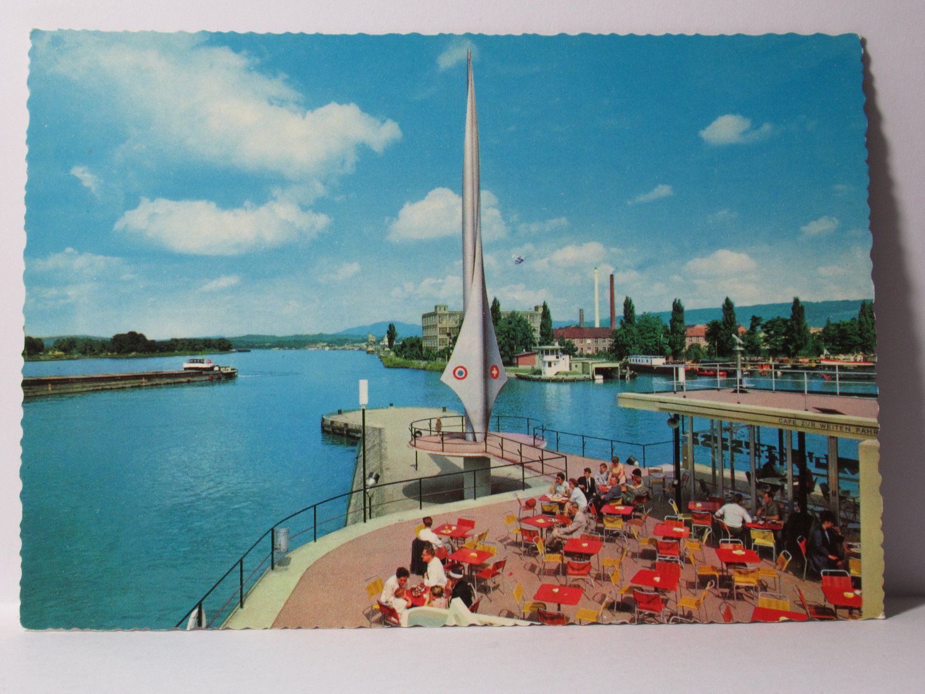 Cartoline postali: Basel  , Dreiländer - Ecke – Nuovo (secondo la descrizione) da Grenchen venduto da Bluemchen1900