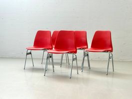 Vintage Stapelstühle von Lübke, 1970er Jahre