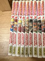 Lot de 9 mangas Naruto Tome 1-9 en français
