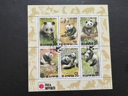 Korea 1991 Panda Bär gestempelt   gestempelt (E271)