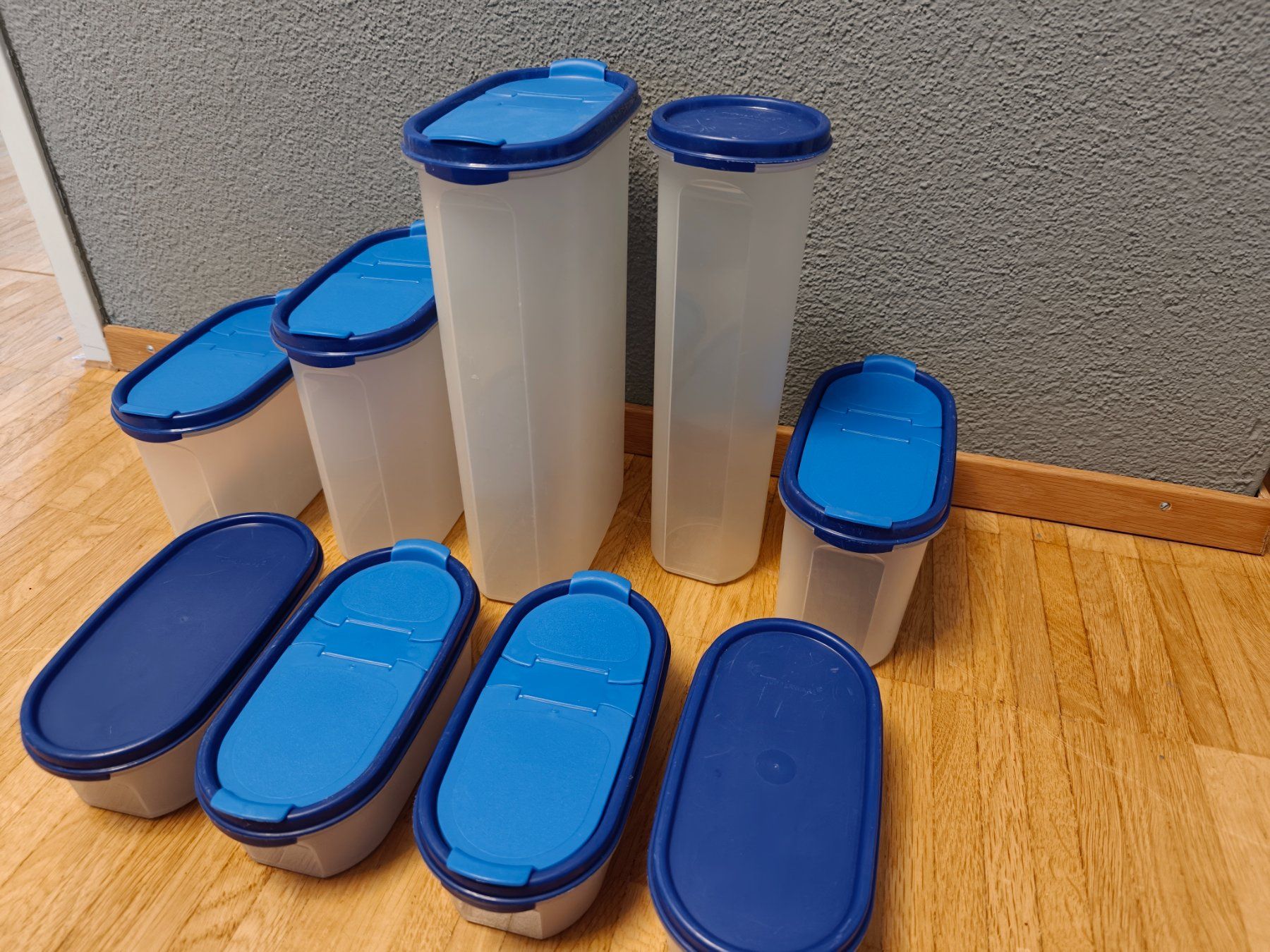 Tupperware Contenitori & Simili: Tupperware Tuppervision Set blau – Usato da Luzern venduto da schuhparadies159 1