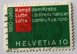 CH Briefmarken Gestempel Zürich