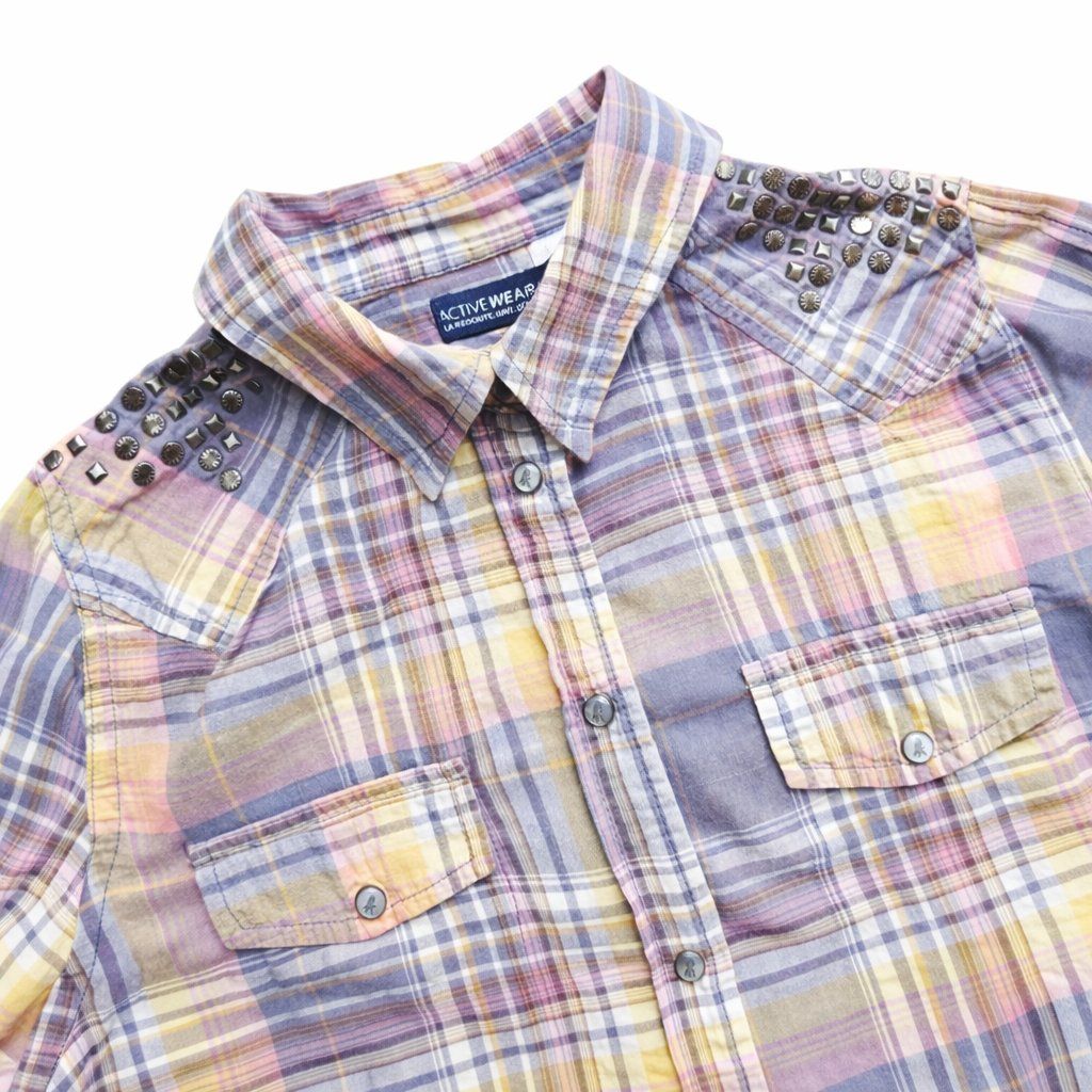 Blusen: Pastell Bluse Damen Kariert Langarm Gr. 36 – Neu (gemäss Beschreibung) aus Fully von VaneaSelection 5