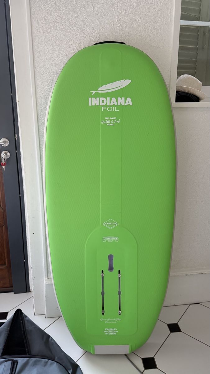 Indiana Surfboards & Schwimmbrette: Wing foil board Indiana 101L gonflable – Gebraucht aus La Neuveville von jul_qt5k 1