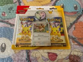 Pokemon TCG 30th Celebration Eevee Blister