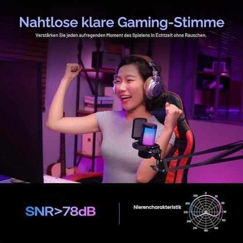 Mikrofone: Gaming USB Mikrofon Noise Cancellation Kondensator Mic – Neu und originalverpackt aus Hundwil von pak_7zvn 4