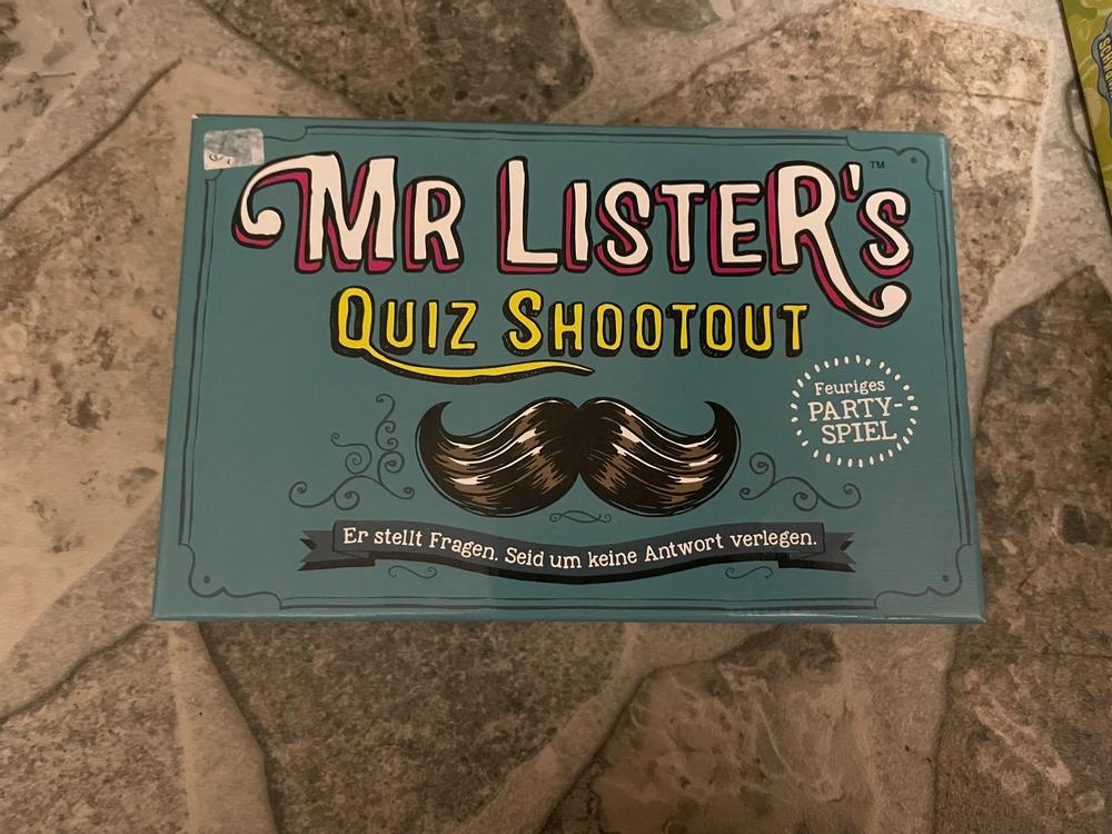 Mr Lister‘s Quiz Shootout Spiel Kaufen auf Ricardo