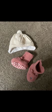 Baby Finken und Mütze Grösse 45