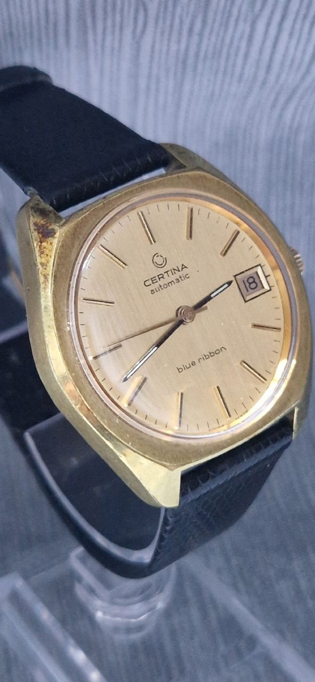 Certina Orologi: Certina Blue Ribbon Automatic Herrenuhr  – Usato da Reiden venduto da Flohmarkt-77 2