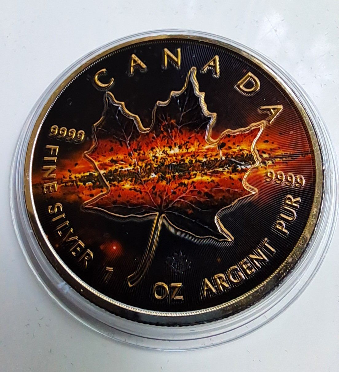 Toutes les monnaies: 1 OZ Silber Maple Leaf 2017, Auflage: 500Stk – Neuf (Voir description) à Weinfelden par shopping-island
