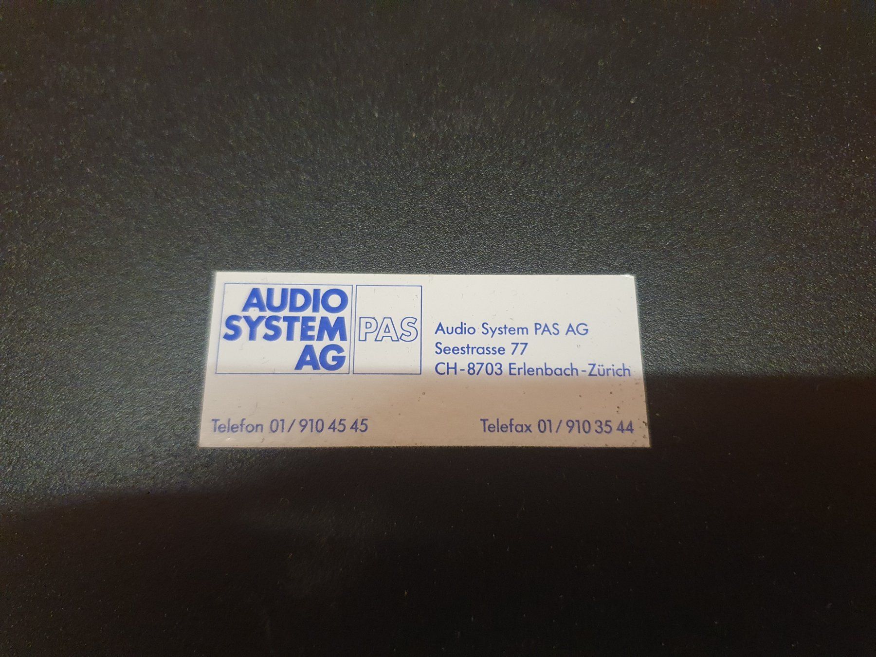 Equalizzatori: Rauschunterdrückungssystem AUDIO INTERACTIVE NOISE REDUCTION – Usato da Winterthur venduto da RenWint 5