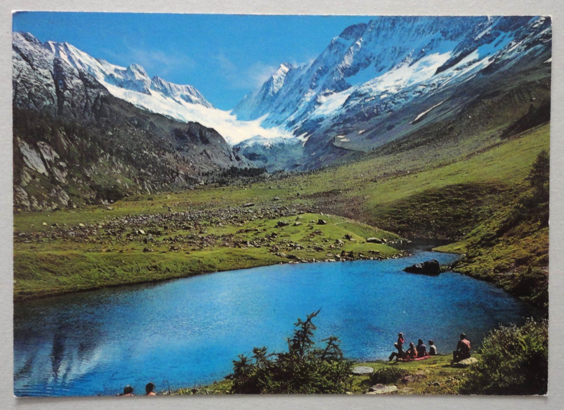 Cartoline postali: Grundsee 1843 m, Lötschental – Usato da Fétigny venduto da Billy2miny