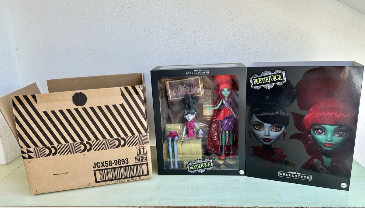 Bambole: Monster High Beetlejuice Waiting Room 2-Pack – Nuovo e nell'imballaggio originale da Zürich venduto da Kat_5557