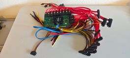 Pcie zu 24 SATA HDD Festplatten Adapter
