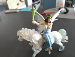 Fee mit Pferd Schleich Figur guter Zustand