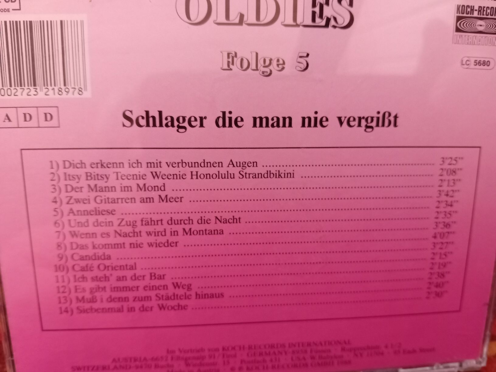 CD: 2 CDs goldene Oldies – Usato da Witterswil venduto da hele04 2