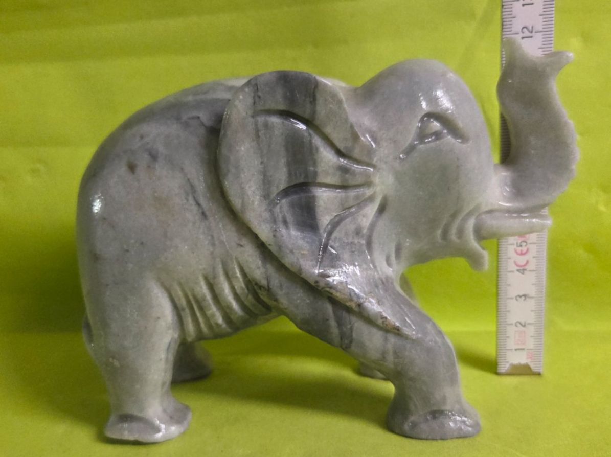 Sculture & Statue: Schöner Elefant aus Marmor 12cm – Nuovo (secondo la descrizione) da Roggliswil venduto da Mabelco 4